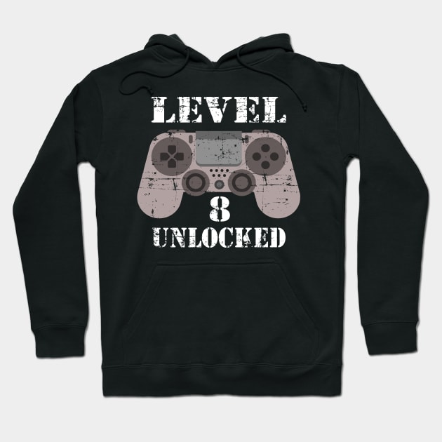 Level 8 Unlocked Hoodie by RW